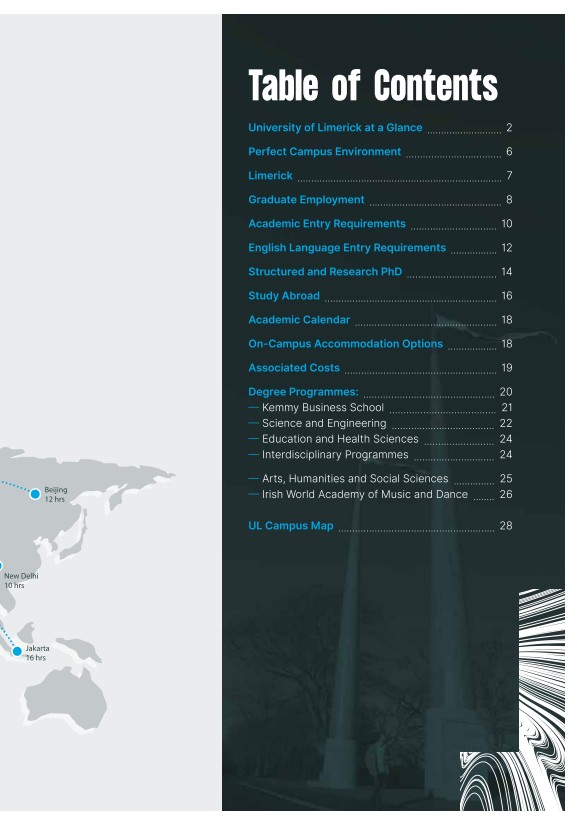 UL International Undergraduate and Postgraduate Brochure