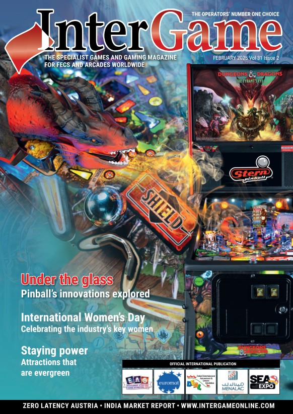 Intergombe iNTERGAME for the global amusements industry