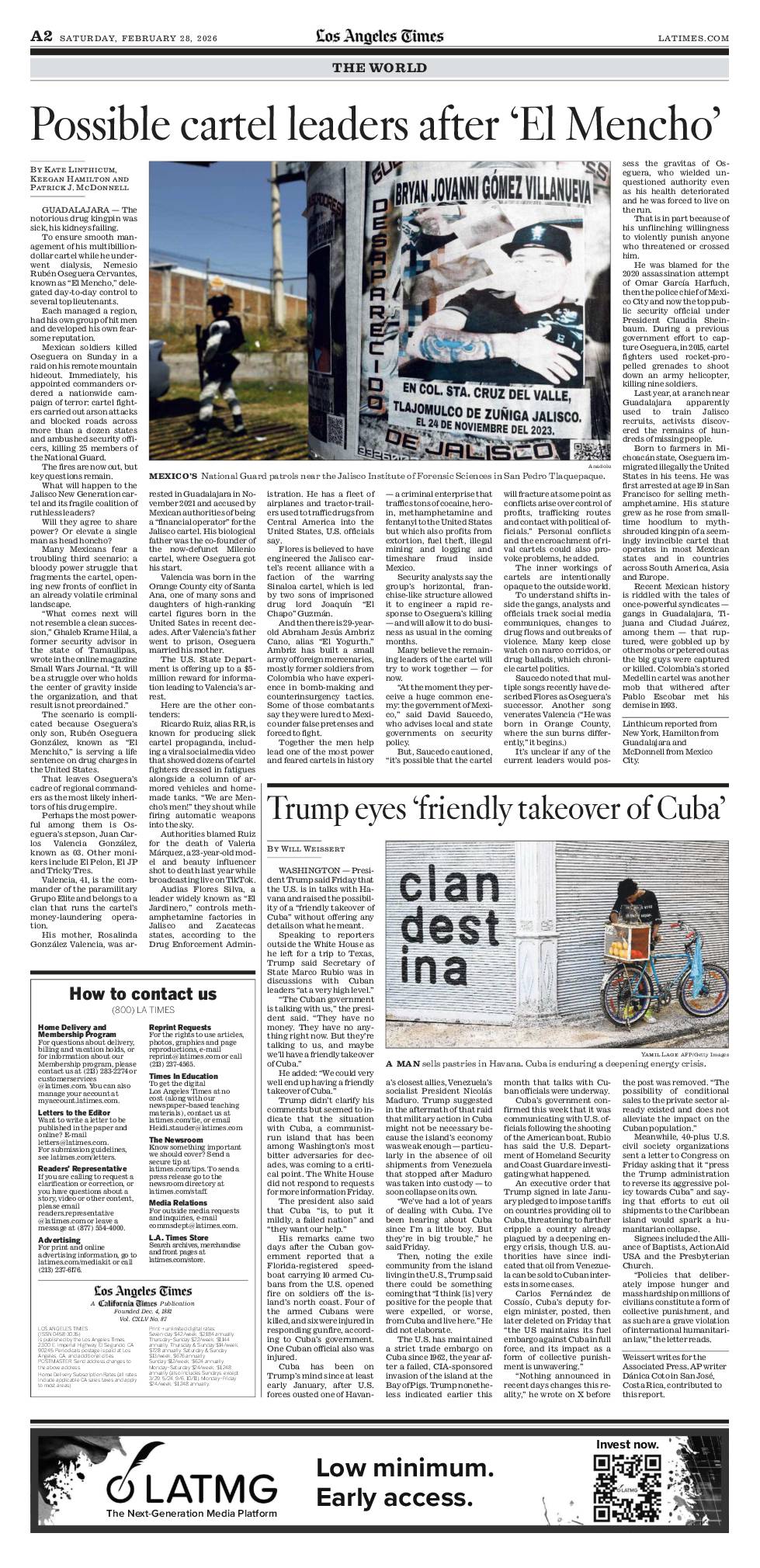 Los Angeles Times - eNewspaper