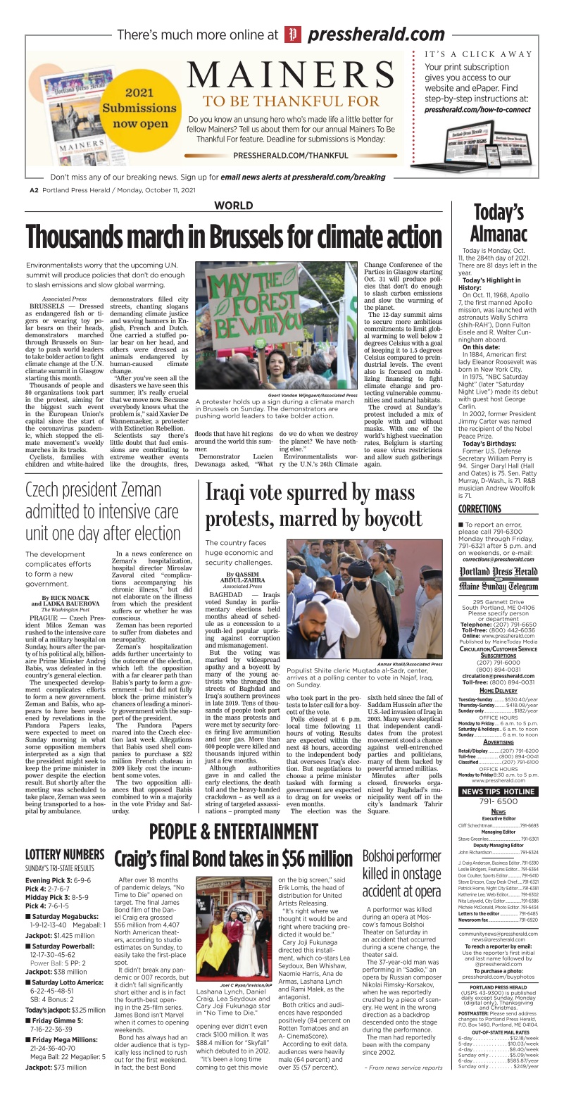 Portland Press Herald