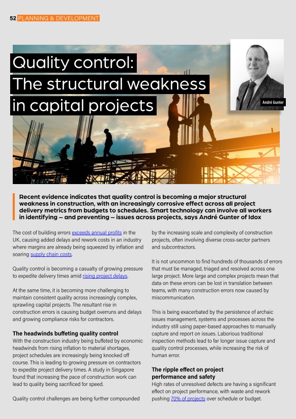Adam Butler Building Control Planning and Building Control Today